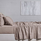 Σεντόνι Αιγαίον Non Iron 245X290 Brown